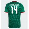 Mexico Armando Gonzalez #14 Hjemmedrakt VM 2026 Kortermet